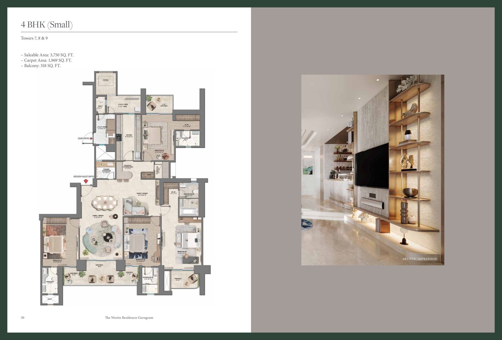 4 BHK Small